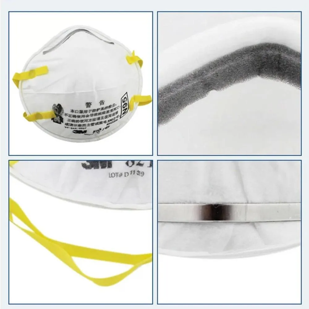 3M 8210-N95 Safety Protective Filter Mask