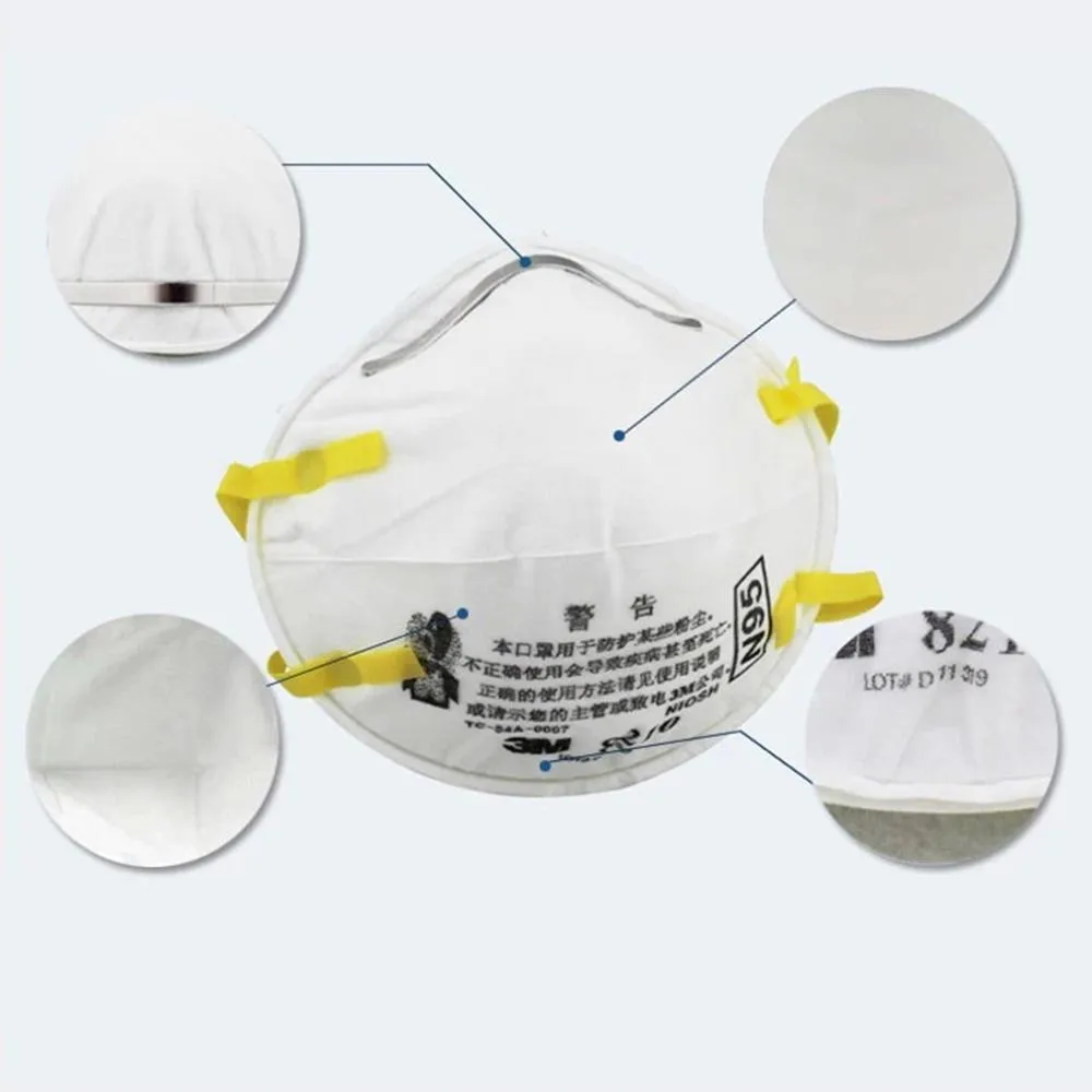 3M 8210-N95 Safety Protective Filter Mask