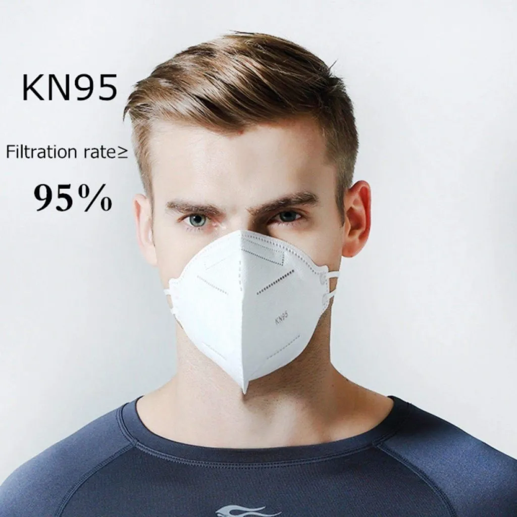 5 Layer Protective Respirator Face Mask (100 Pack)