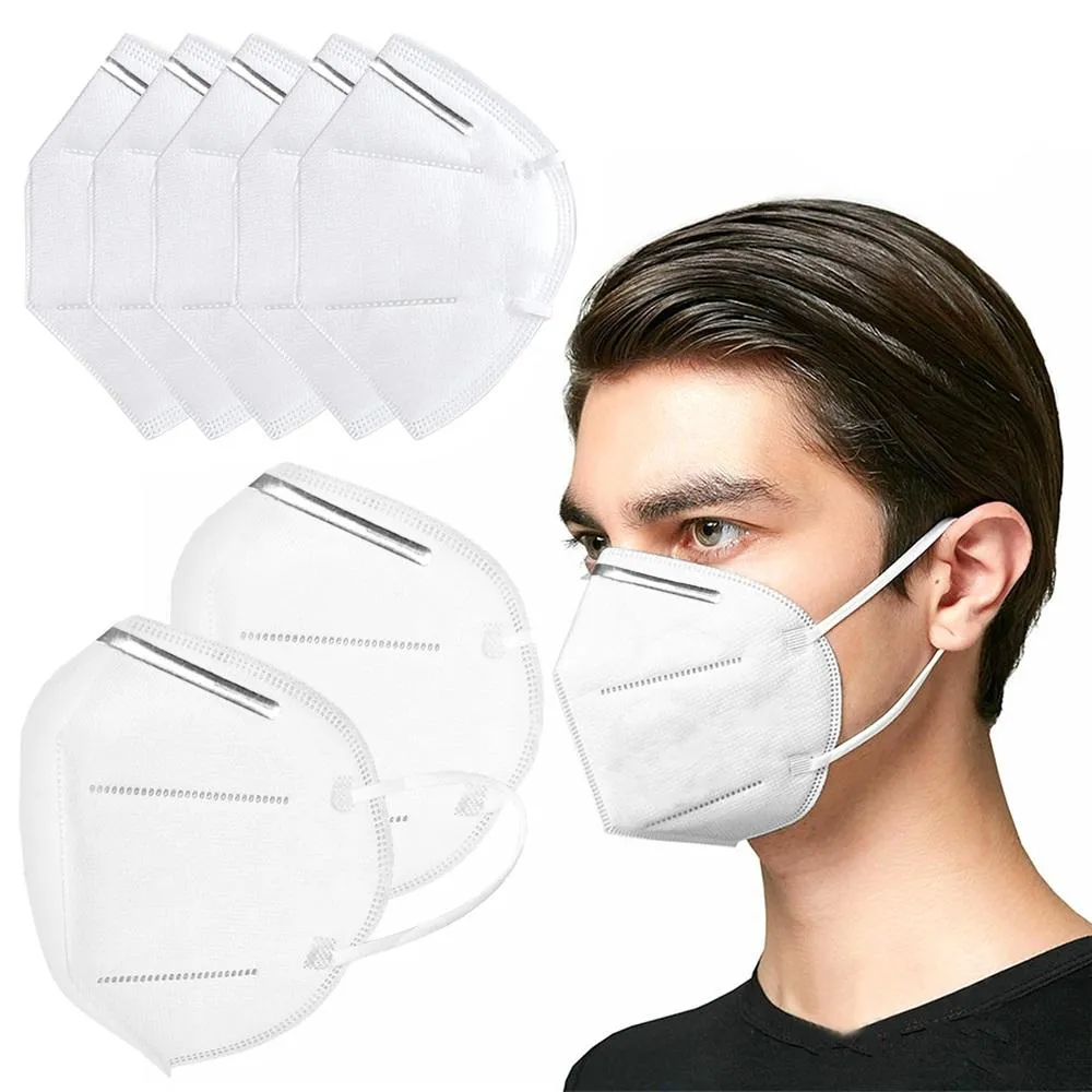 5 Layer Protective Respirator Face Mask (100 Pack)