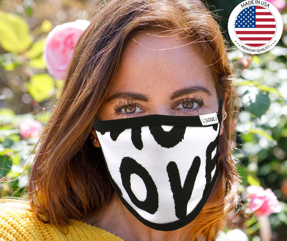 Air Soul MP7923FM 'Love' Protective Face Mask with Optional Filter
