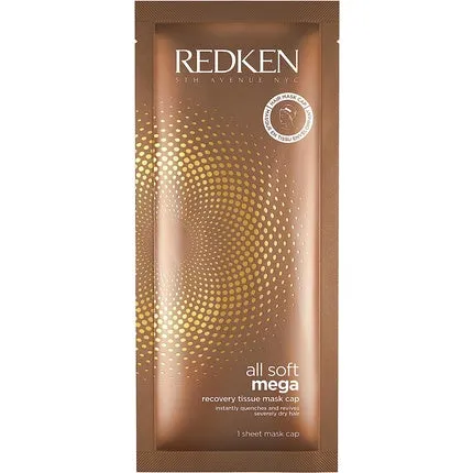 All Soft Mega Recovery mask cover, Redken