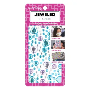 Almine Jeweled Stickers, Assorted