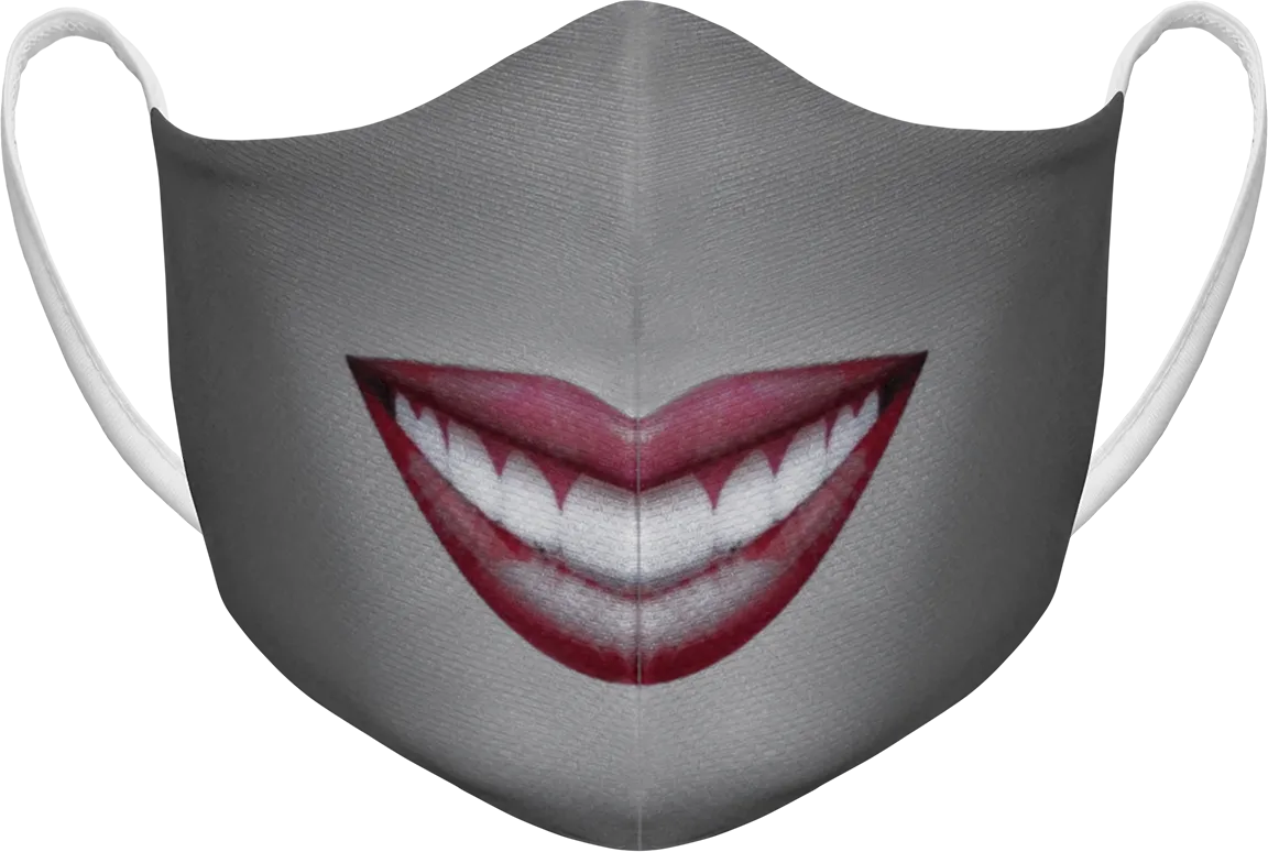 Athletic Knit Reusable Sublimated Fabric Face Mask