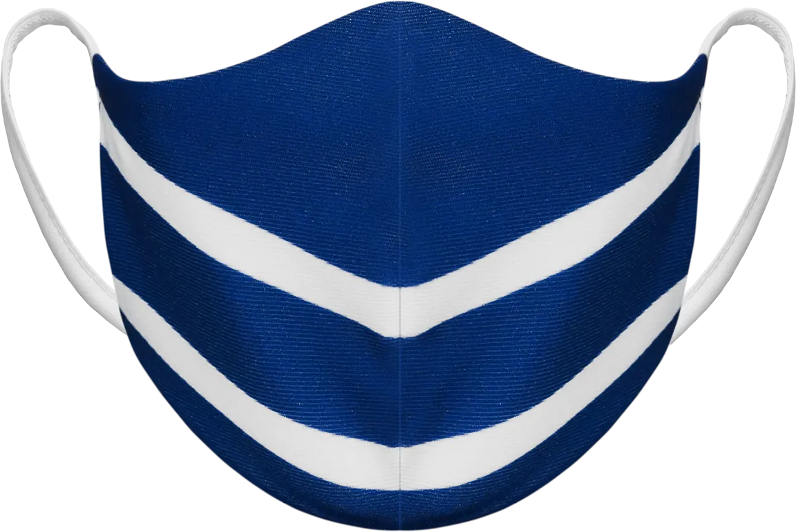 Athletic Knit Reusable Sublimated Fabric Face Mask