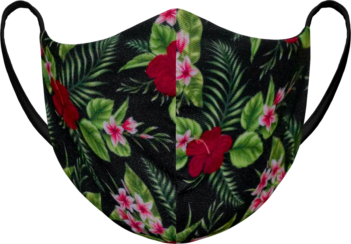 Athletic Knit Reusable Sublimated Fabric Face Mask