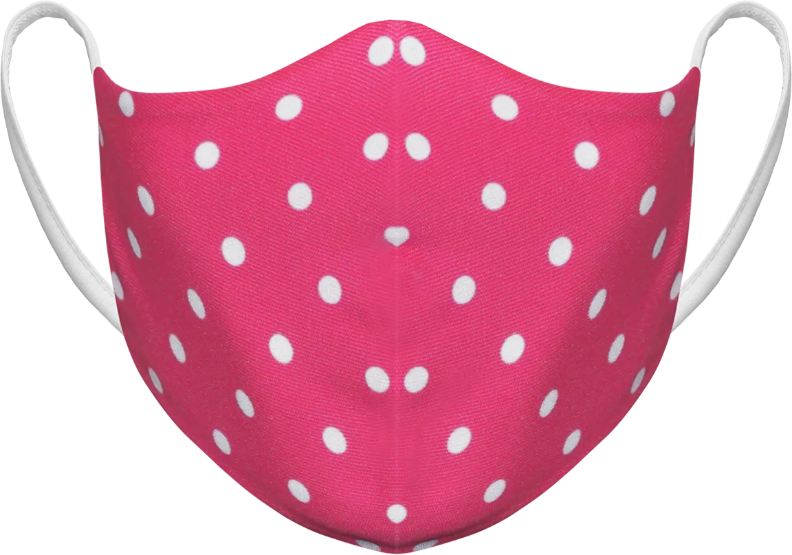 Athletic Knit Reusable Sublimated Fabric Face Mask