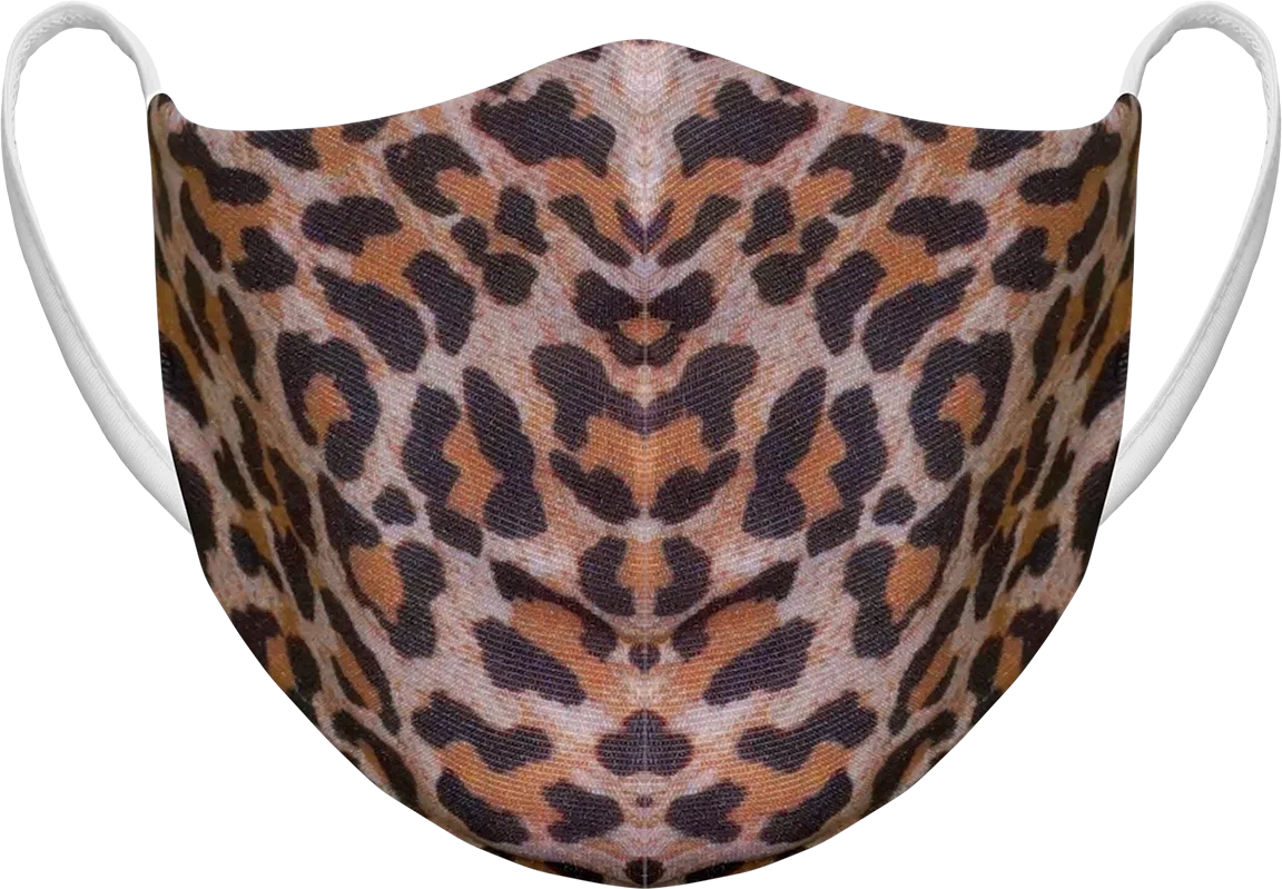 Athletic Knit Reusable Sublimated Fabric Face Mask