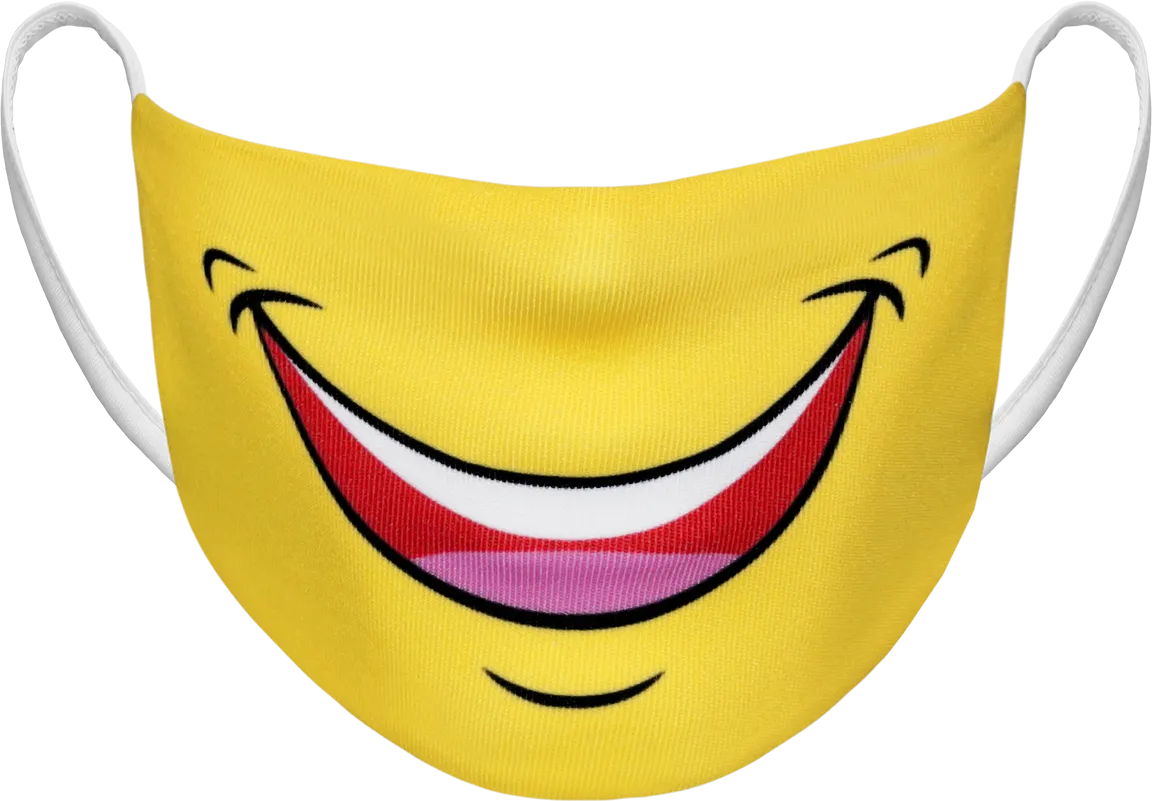 Athletic Knit Reusable Sublimated Fabric Face Mask