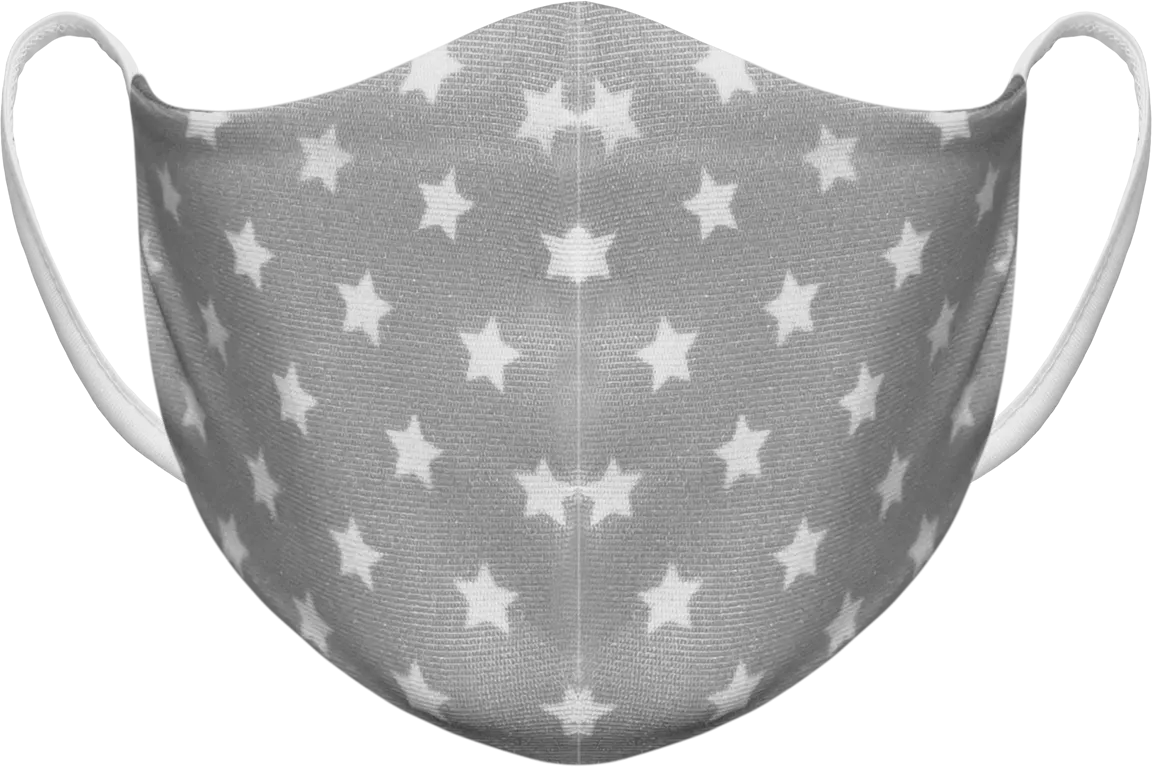 Athletic Knit Reusable Sublimated Fabric Face Mask