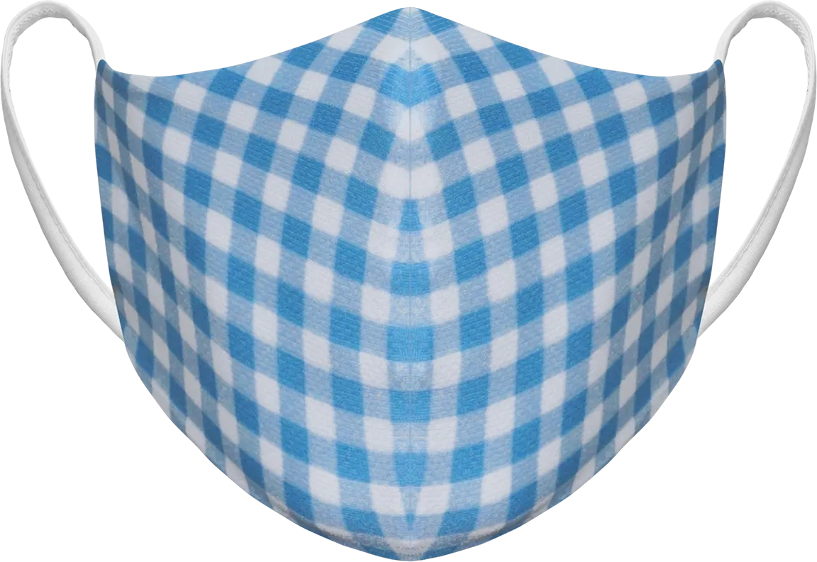 Athletic Knit Reusable Sublimated Fabric Face Mask