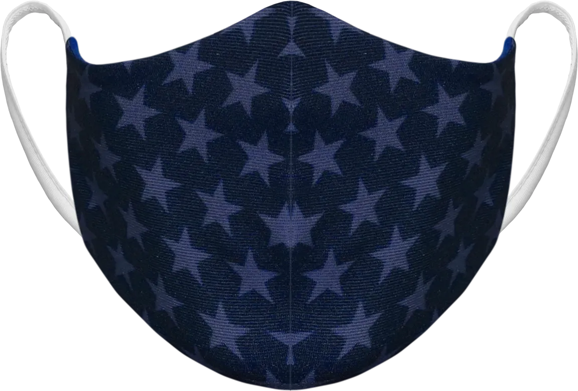 Athletic Knit Reusable Sublimated Fabric Face Mask