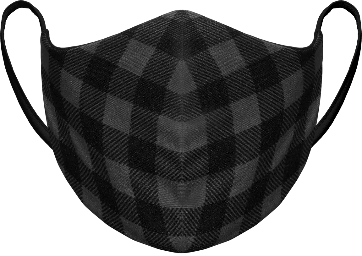 Athletic Knit Reusable Sublimated Fabric Face Mask