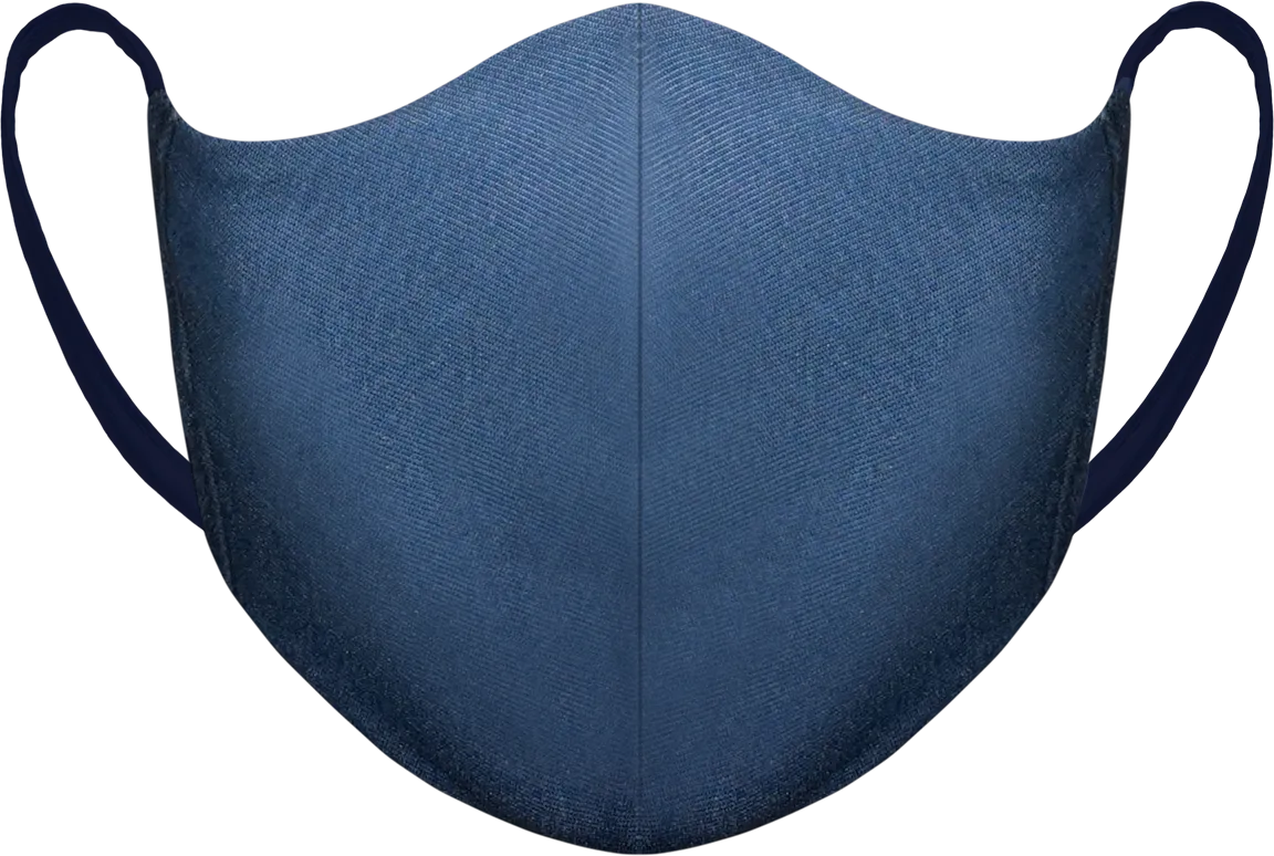Athletic Knit Reusable Sublimated Fabric Face Mask