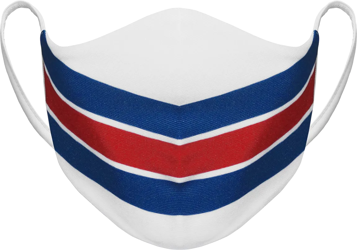 Athletic Knit Reusable Sublimated Fabric Face Mask