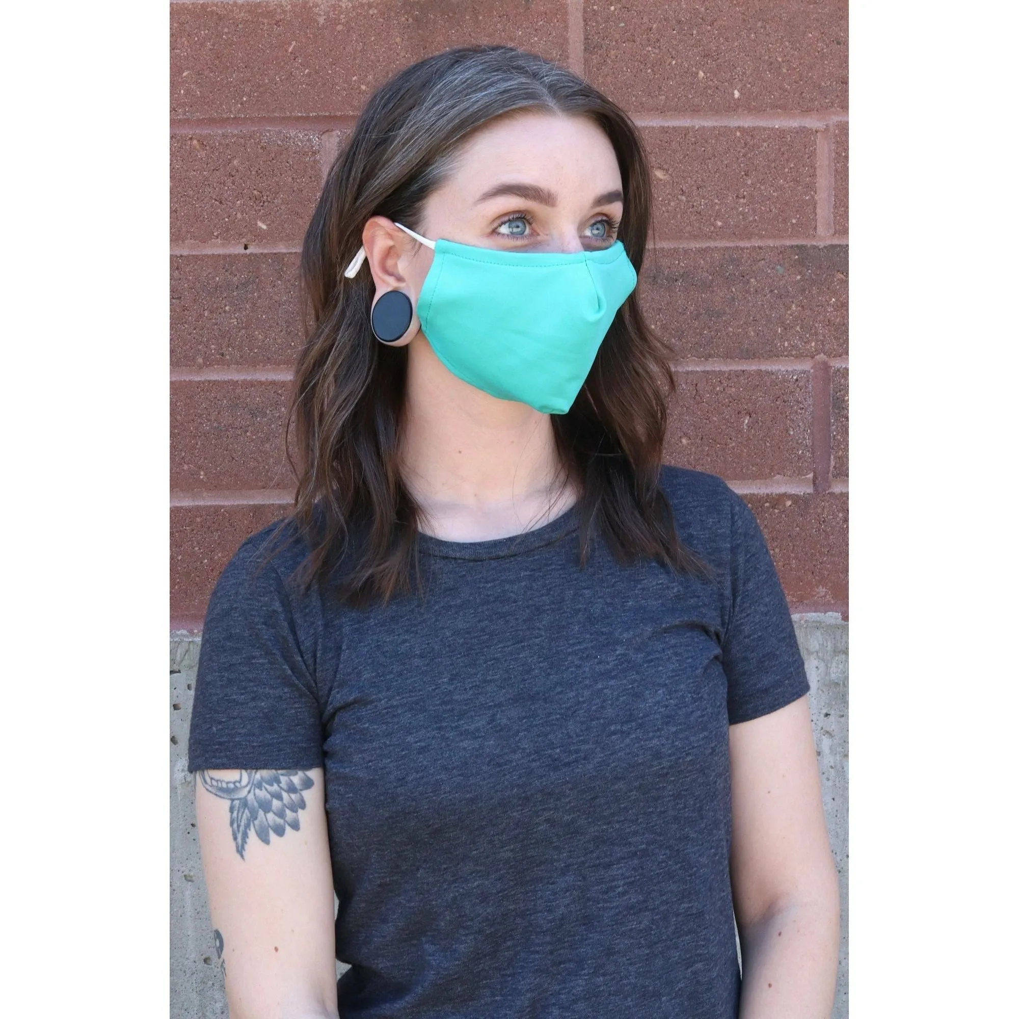 Black Face Mask
