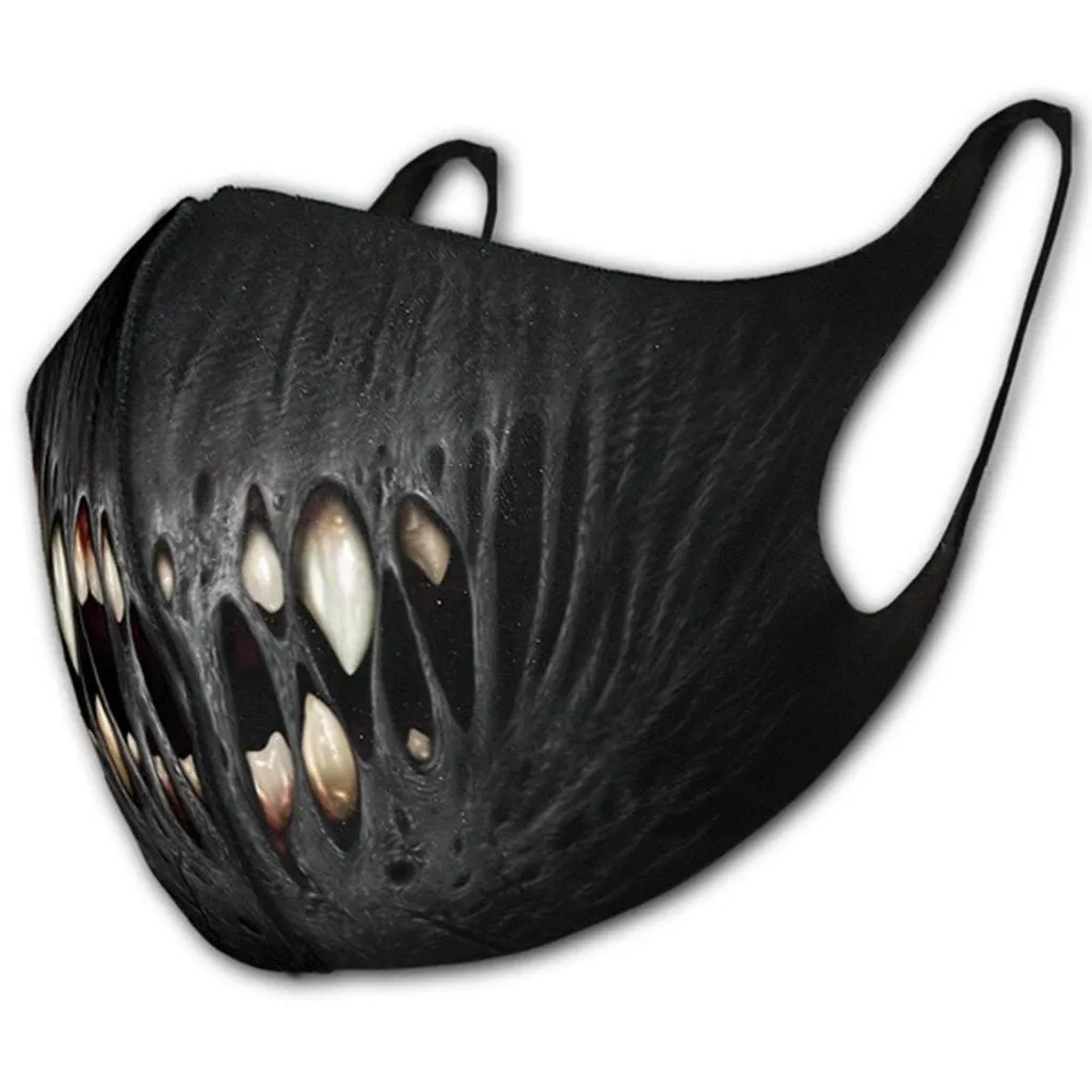Bloody Rose 3d Print Gothic Punk Face Mouth Mask Reusable Dust Mask Washable Mascarillas Face Shield Masque Foggy Haze Halloween