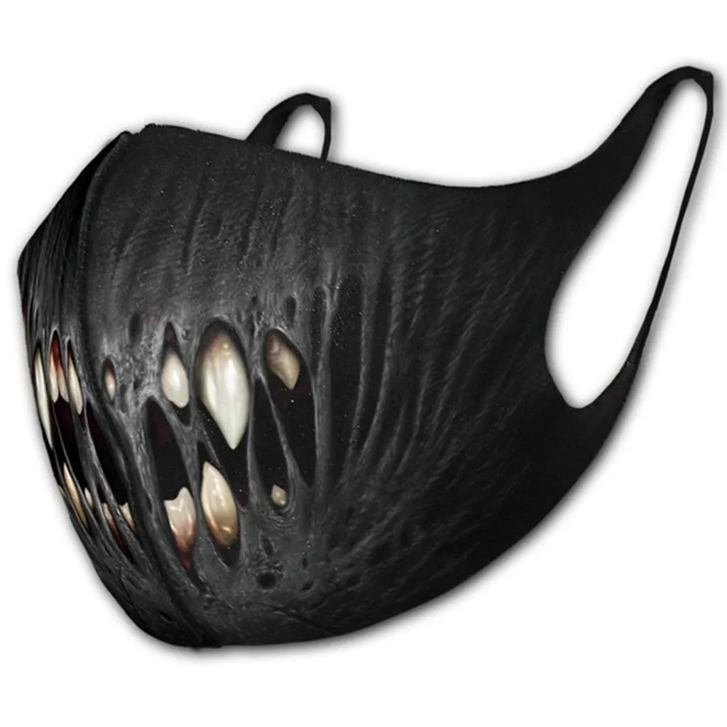 Bloody Rose 3d Print Gothic Punk Face Mouth Mask Reusable Dust Mask Washable Mascarillas Face Shield Masque Foggy Haze Halloween