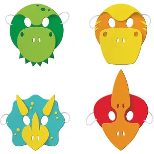 Bulk Boy Dinosaur Masks (24 per Case)