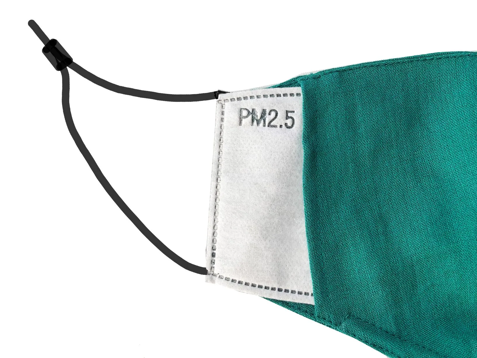 Children - Fridaze 100% Linen Face Mask incl. one PM 2.5 Filter - Evergreen