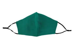 Children - Fridaze 100% Linen Face Mask incl. one PM 2.5 Filter - Evergreen