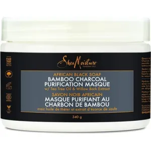 Cleansing hair mask with African soap and bamboo, Shea Moisture