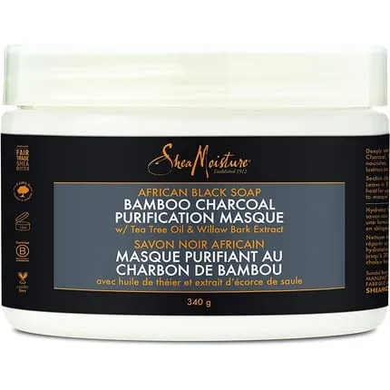 Cleansing hair mask with African soap and bamboo, Shea Moisture