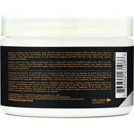 Cleansing hair mask with African soap and bamboo, Shea Moisture