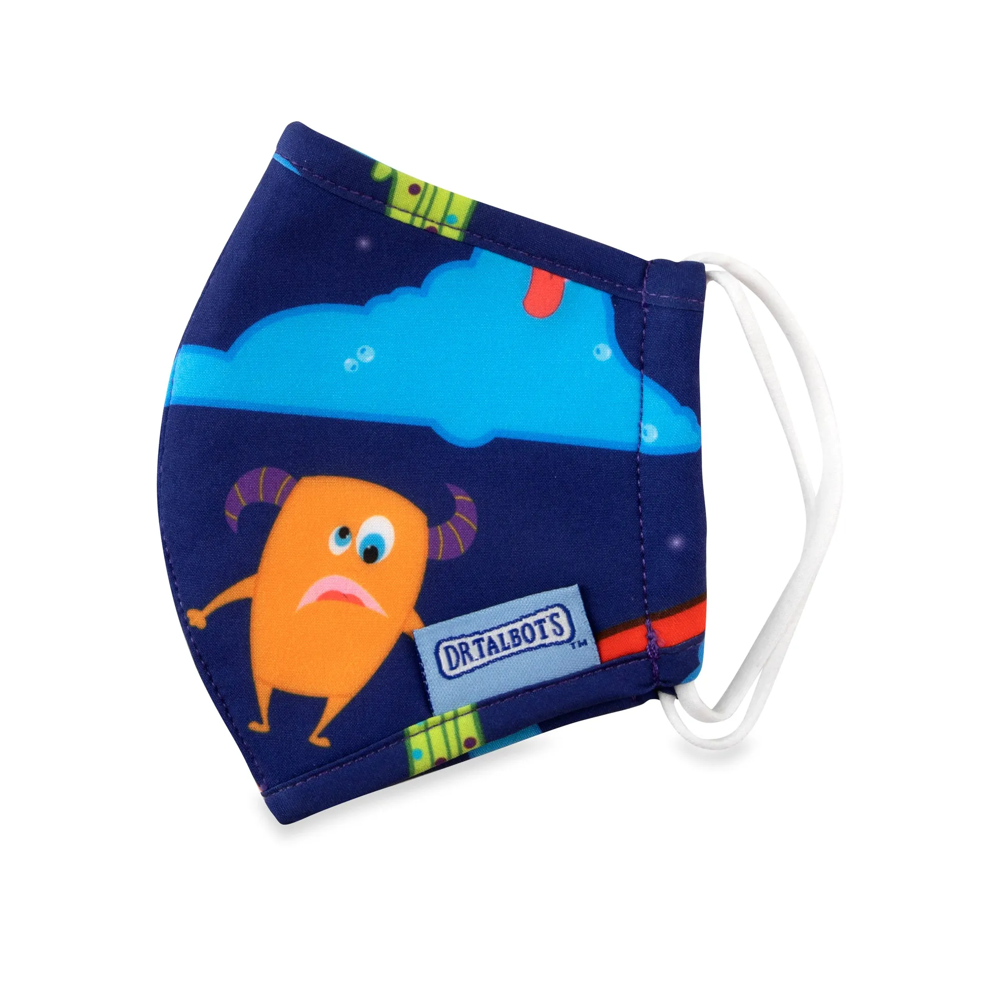 Cloth Face Mask - Ages 2-5 - 1 pack - Monsters