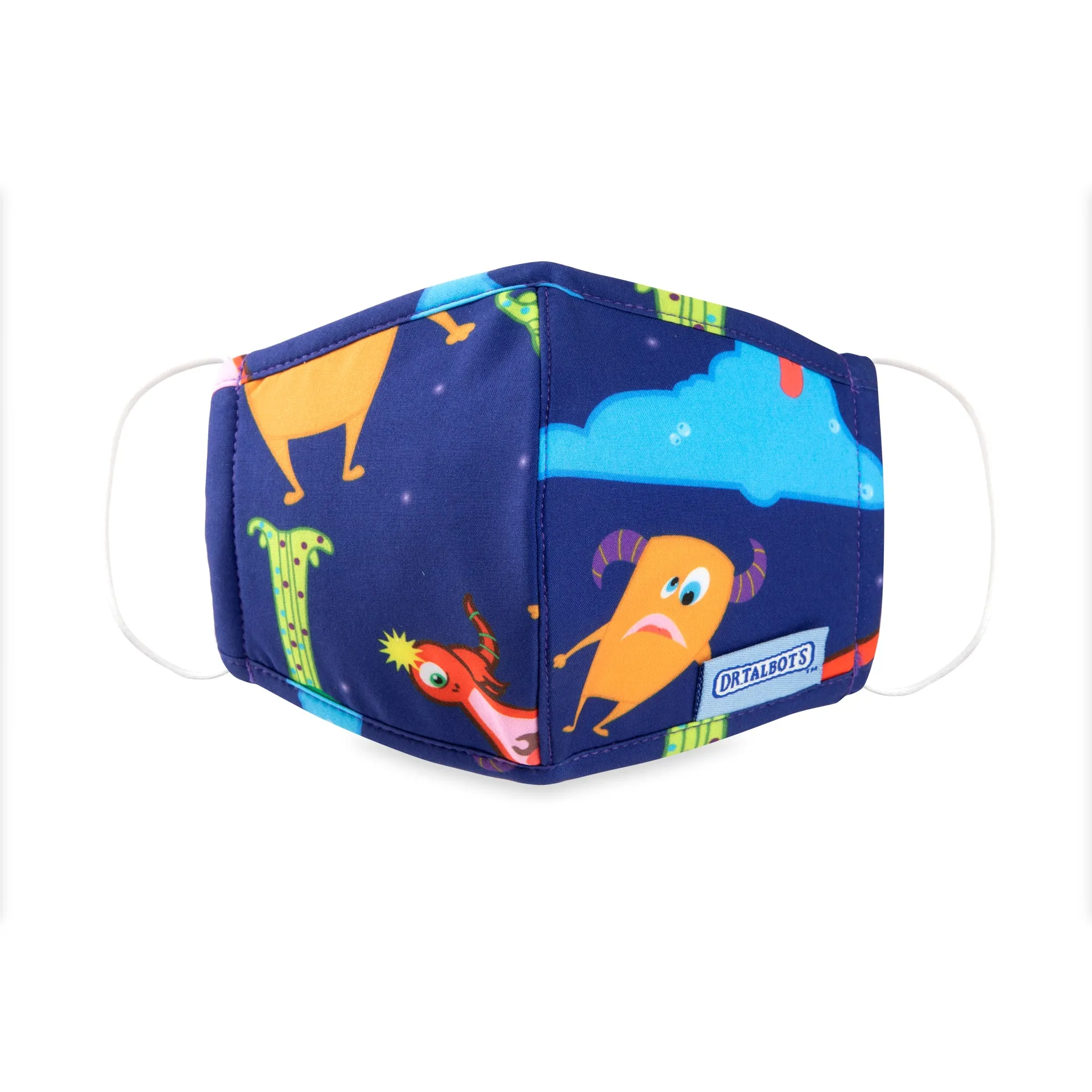 Cloth Face Mask - Ages 2-5 - 1 pack - Monsters