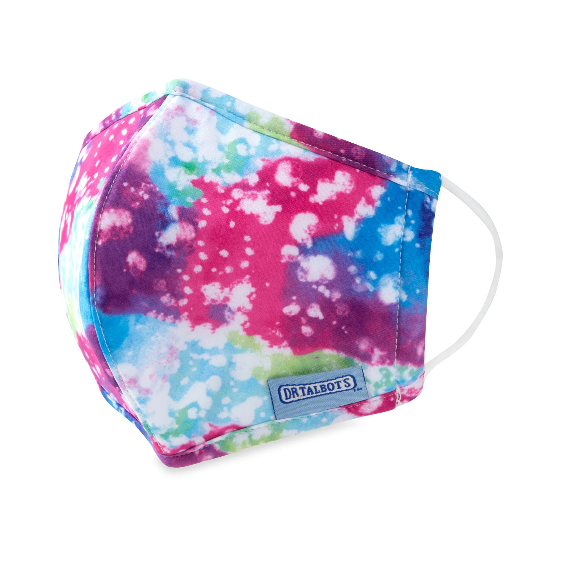 Cloth Face Mask - Ages 6-12 - 1 pack - Rainbow Watercolor