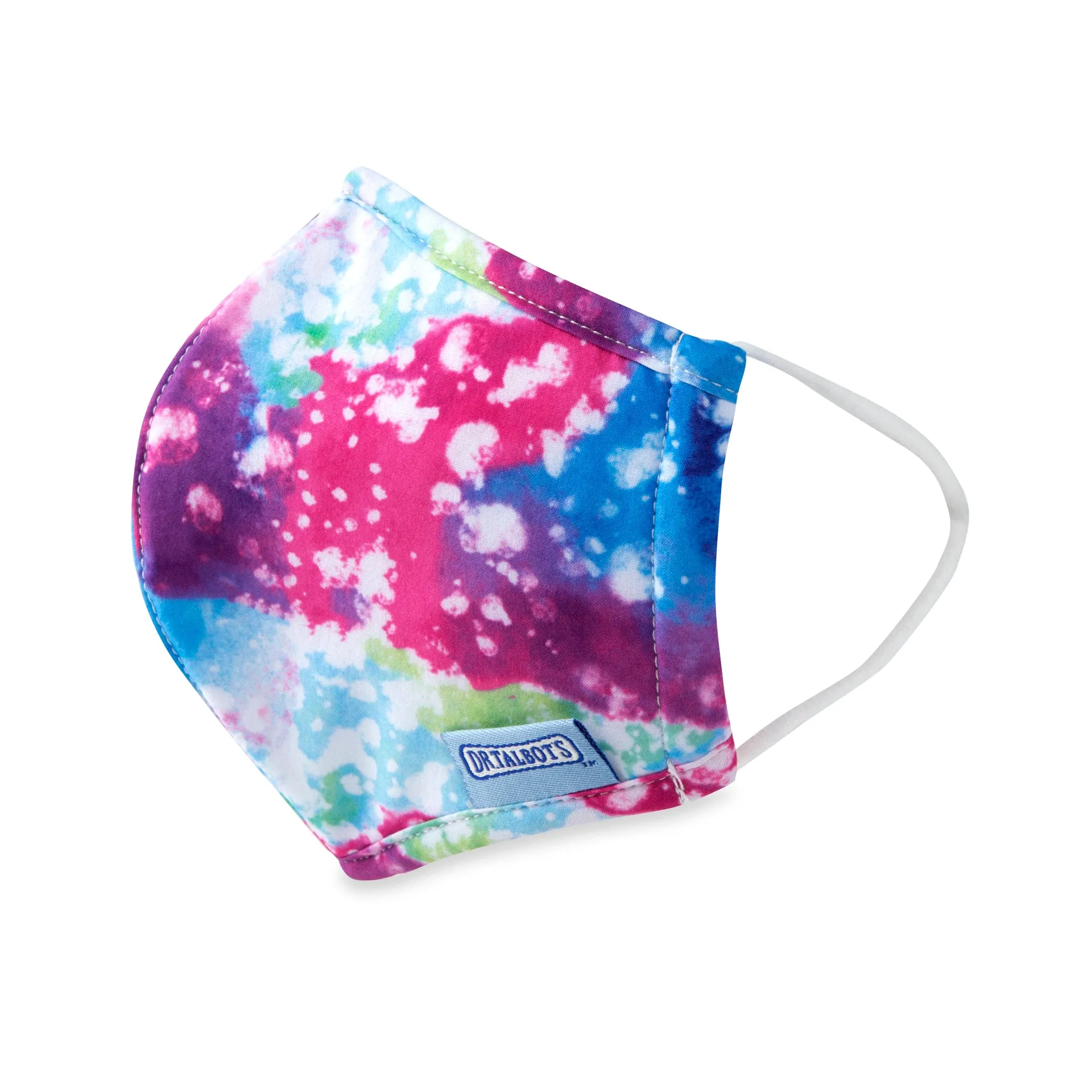 Cloth Face Mask - Ages 6-12 - 1 pack - Rainbow Watercolor