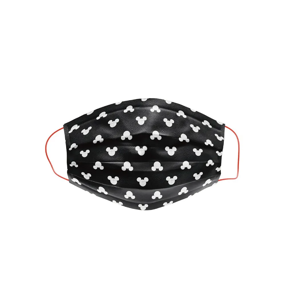Disney Disposable 3 Ply Face Mask for Kids 30s/Box: Mickey Black
