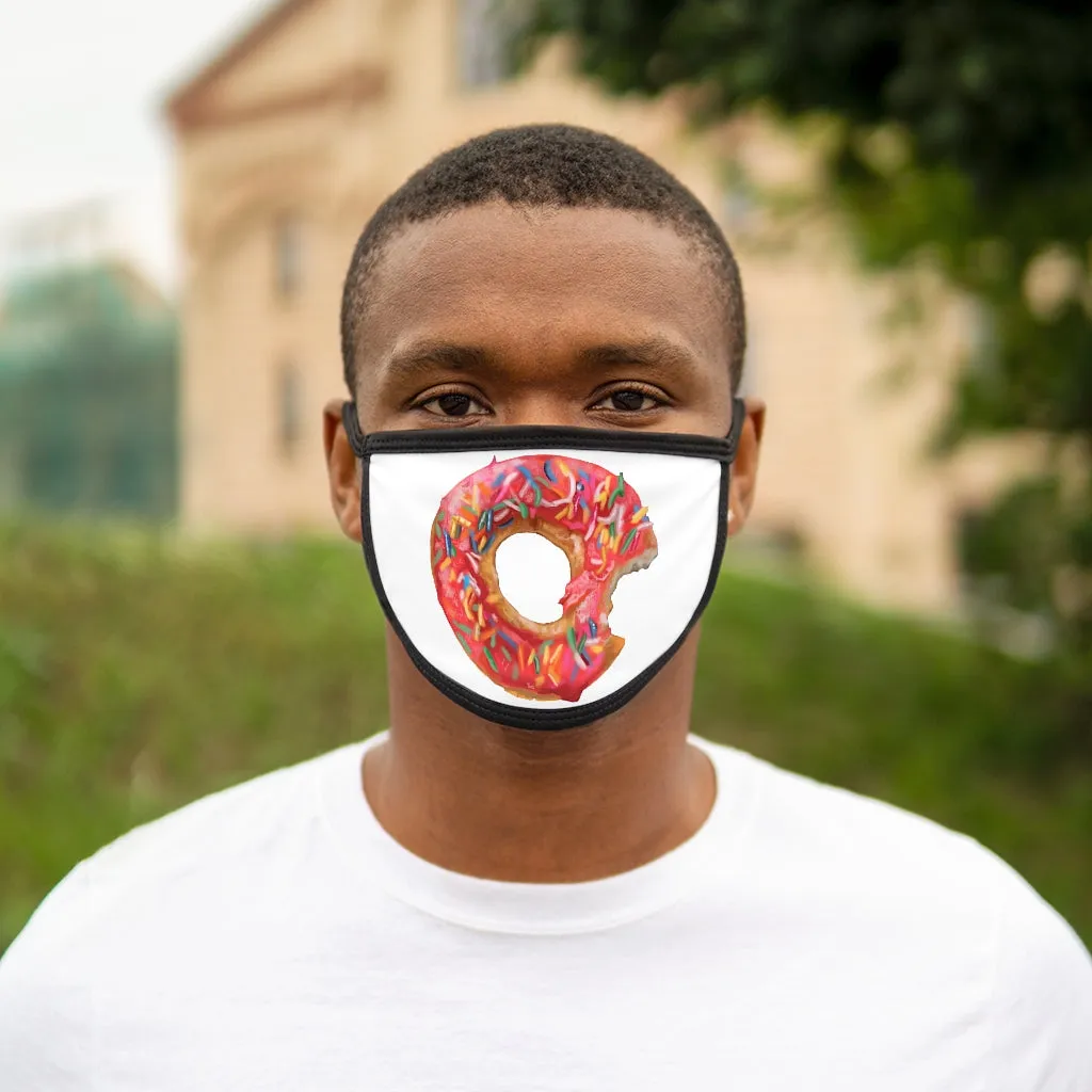 Donut Mixed-Fabric Face Mask