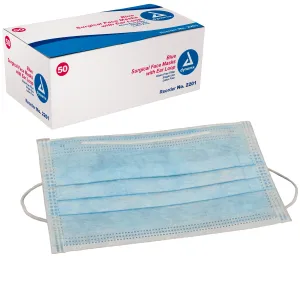 Dynarex - Procedure Face Mask - with Ear Loop Blue
