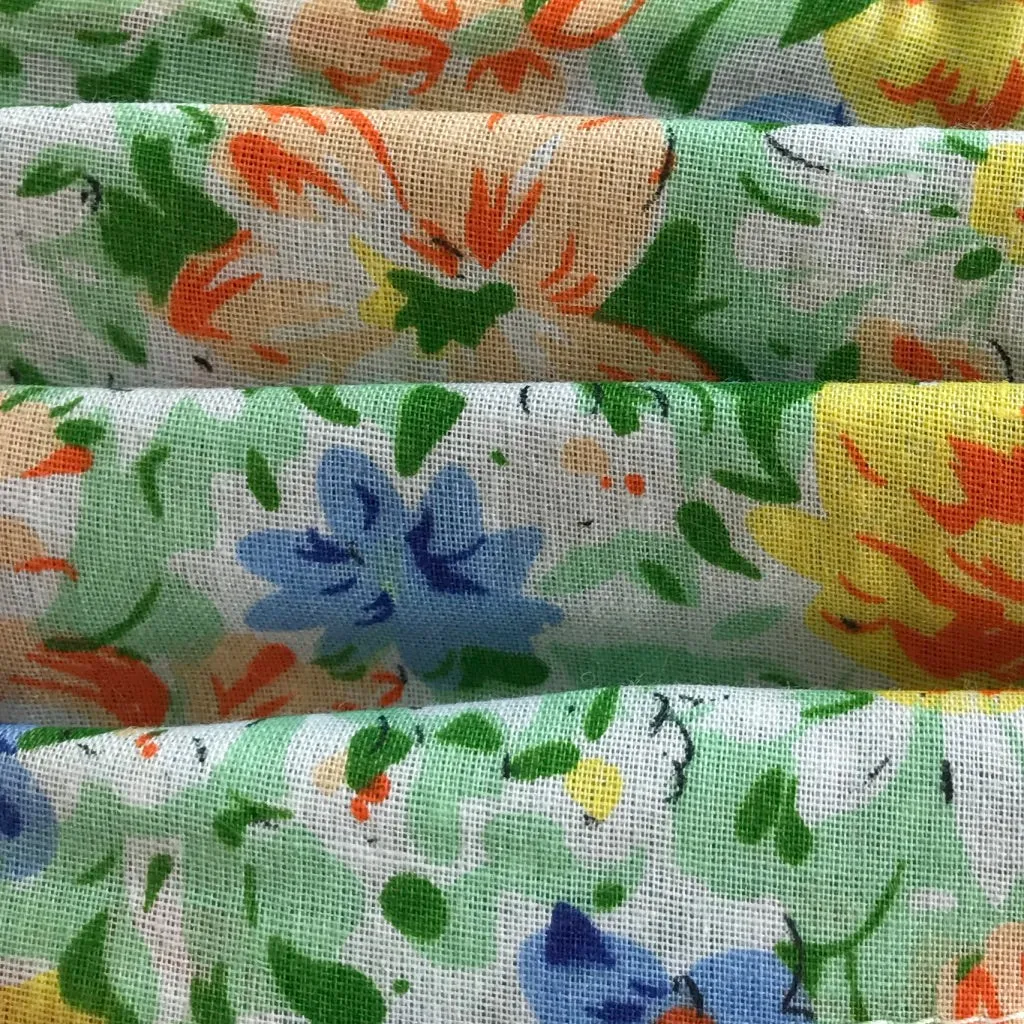 Eco Fabric Face Mask Liberty Floral Beryl