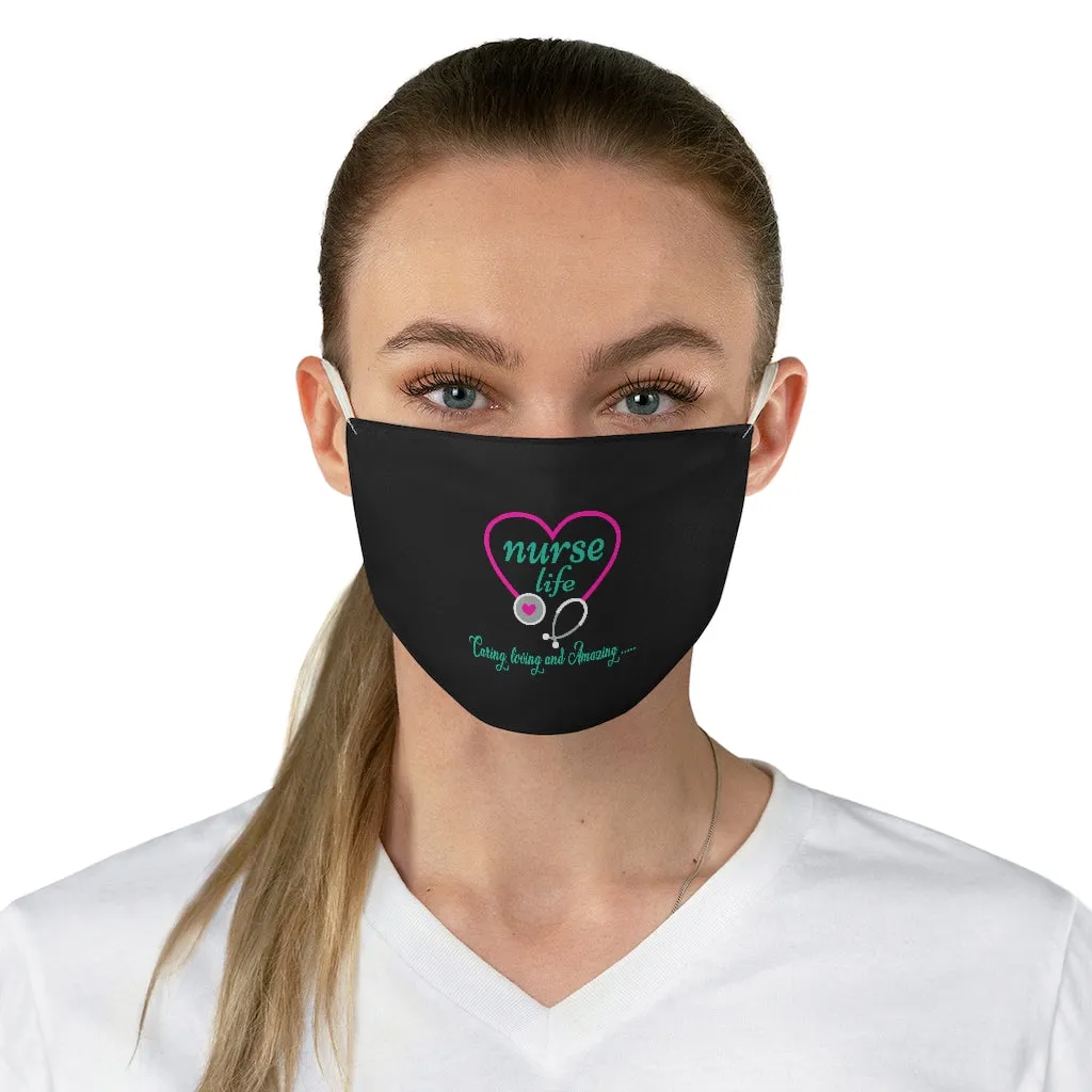 Fabric Face Mask - Nurse Life