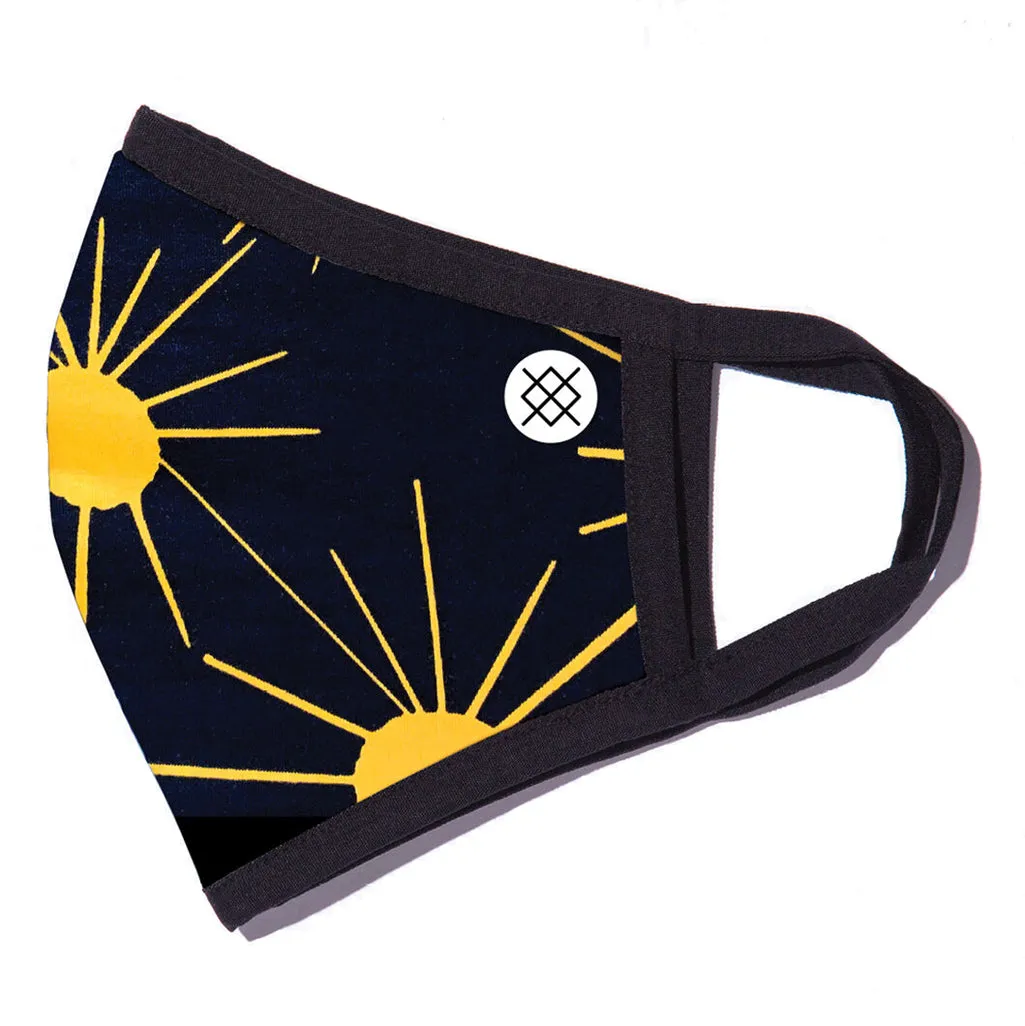 Face Mask | Ablaze Black