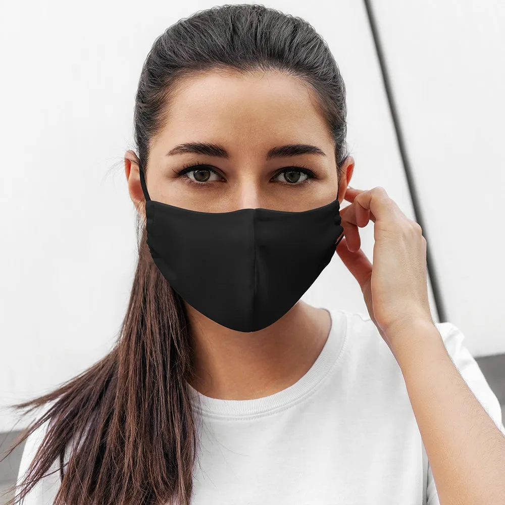 Face Mask - Contoured - Black
