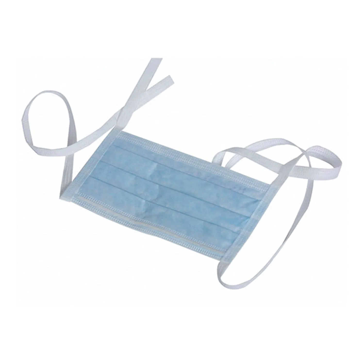Face Mask Tie 2 Ply Bulk Packing 100 Pcs