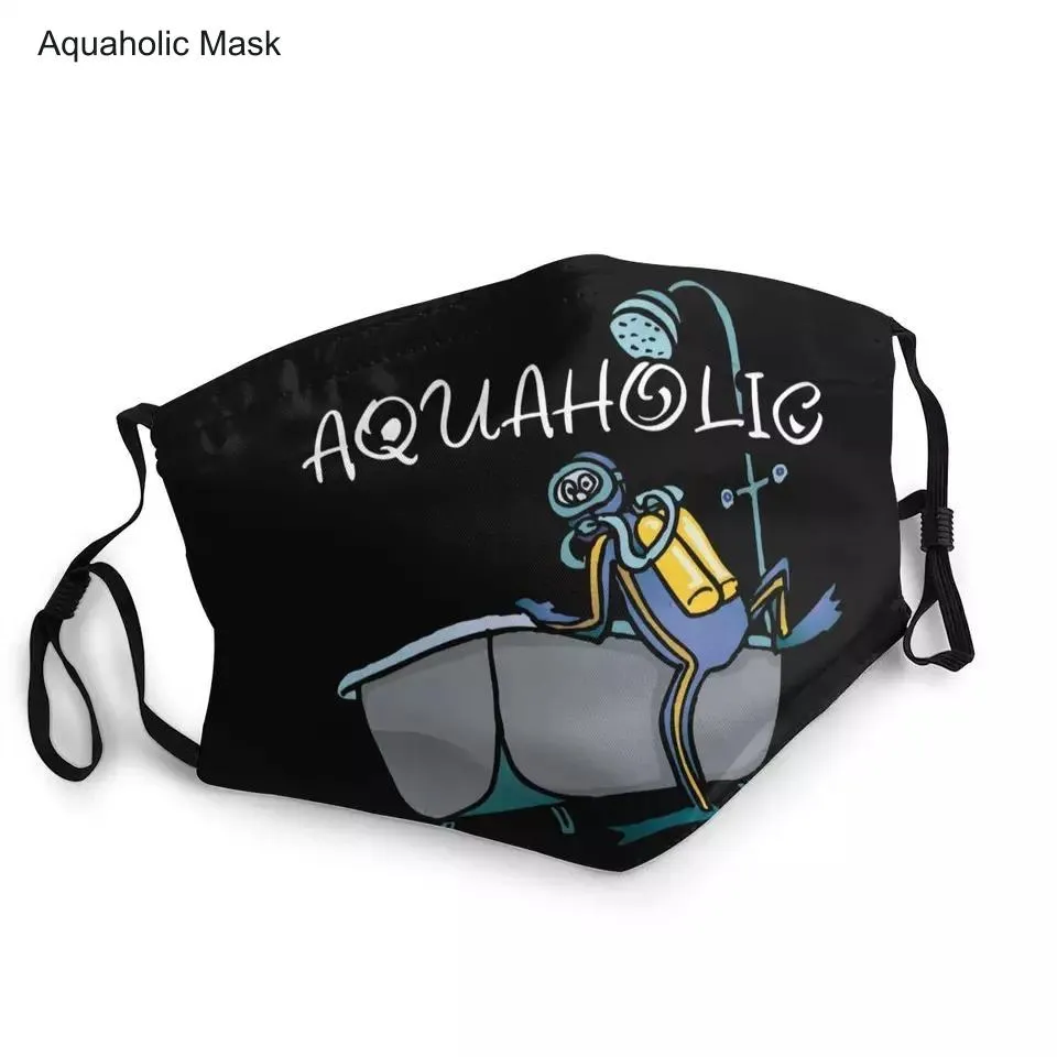 Face Masks: Aquaholic