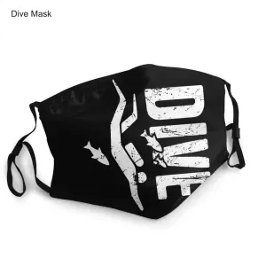 Face Masks: Dive - Black