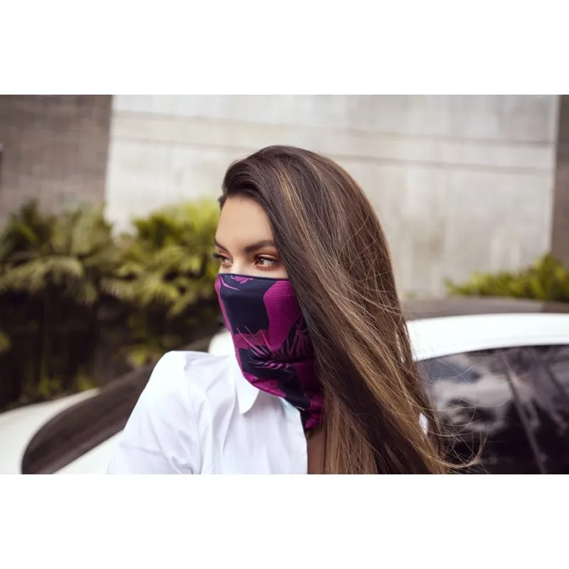 Face/ Neck Bandana Mask - Floral Print - One Size