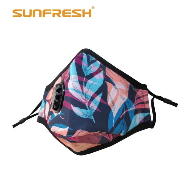 Fashion  Cycling Face Mask Sport Training Mask N95 PM2.5 Anti-pollution Running Mask Activated Carbon Filter Washable Mask