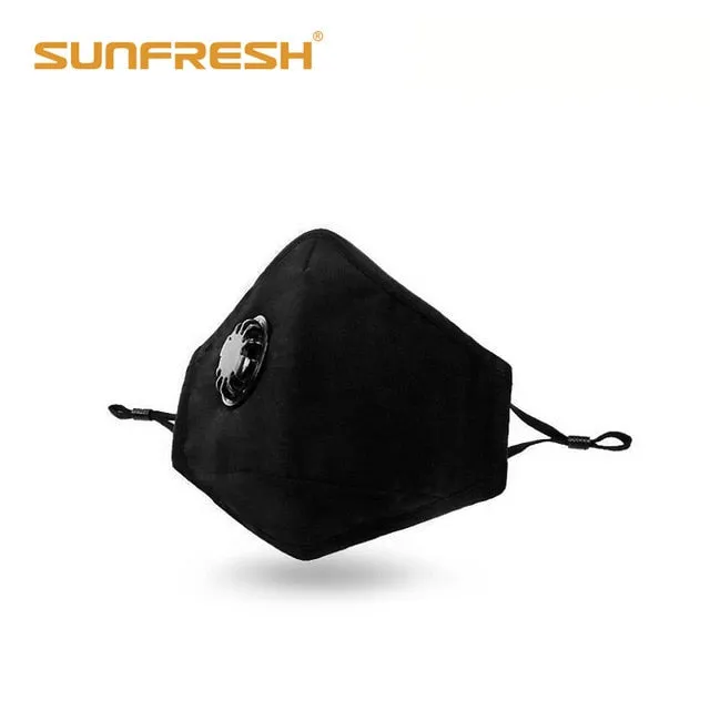 Fashion  Cycling Face Mask Sport Training Mask N95 PM2.5 Anti-pollution Running Mask Activated Carbon Filter Washable Mask