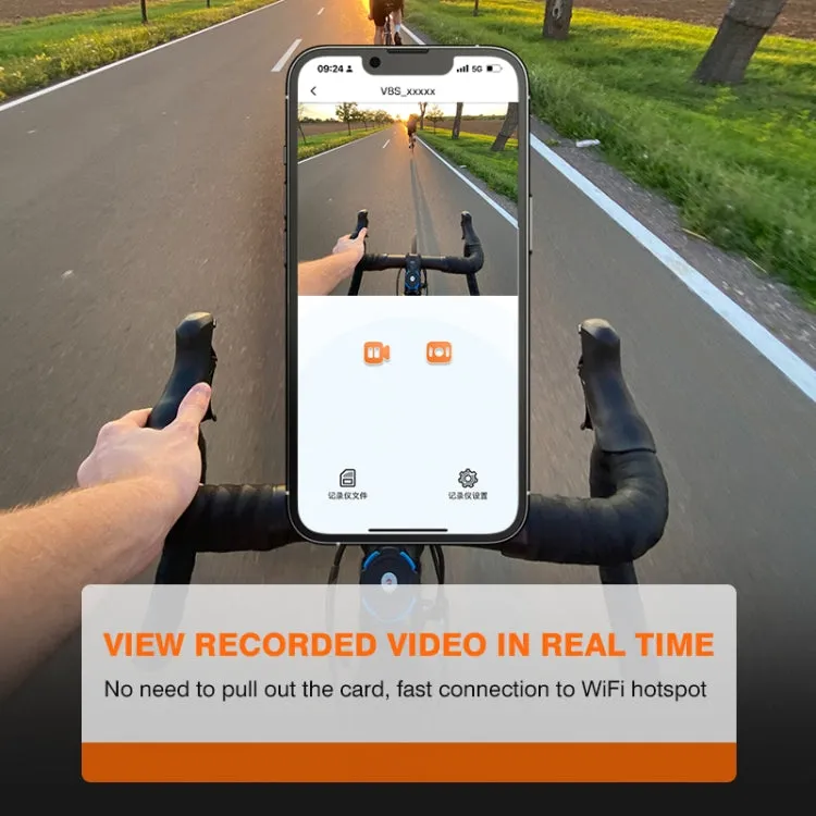 Foxwear V8S 1080P HD Video Recorder Cycling Smart Helmet, Size: 54-58cm(White)