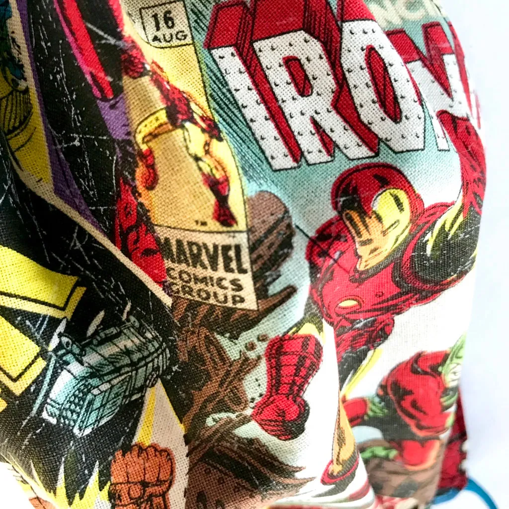 Fun Surgical-Style Face Mask Marvel Comic