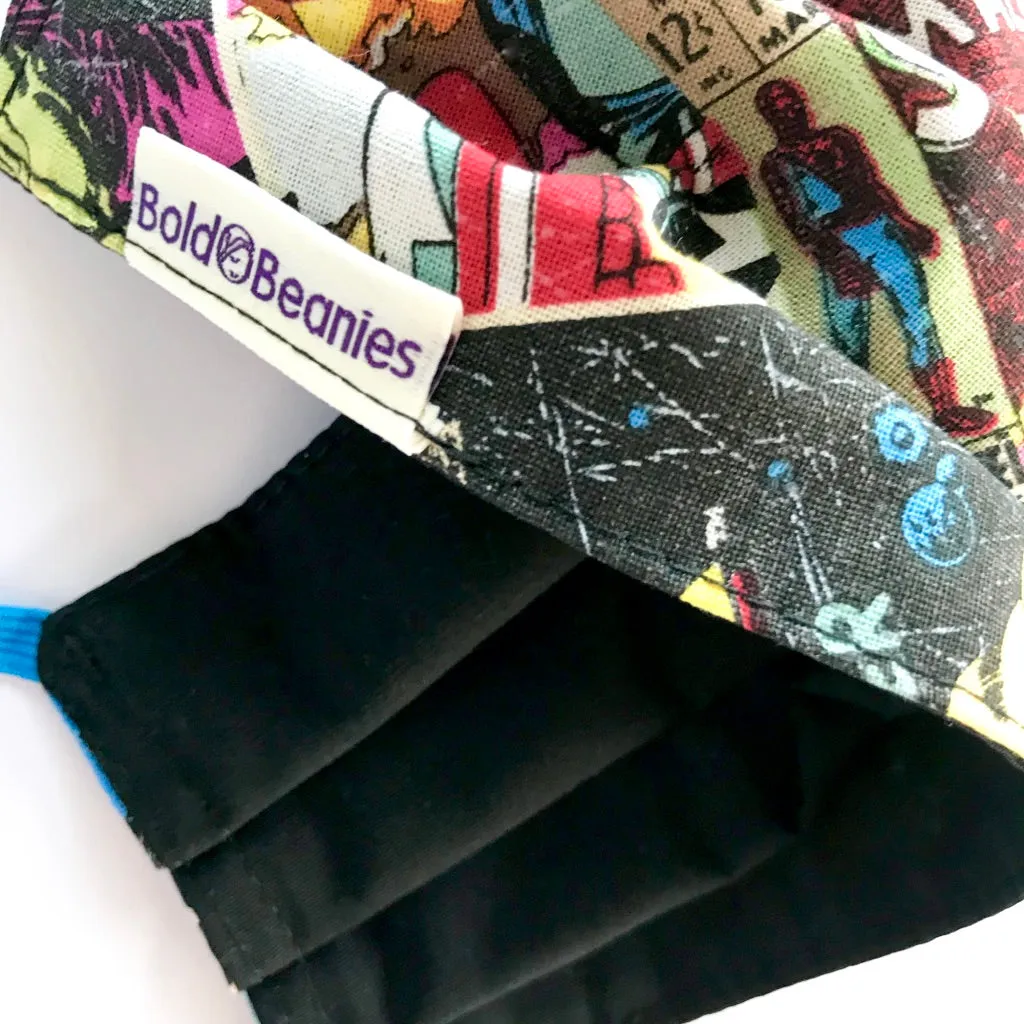 Fun Surgical-Style Face Mask Marvel Comic