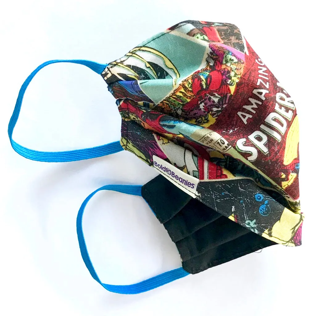 Fun Surgical-Style Face Mask Marvel Comic