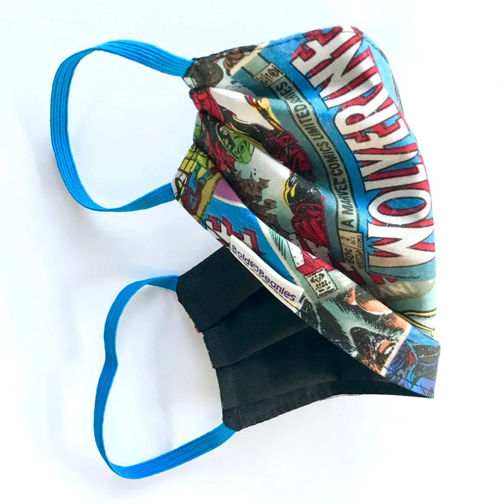 Fun Surgical-Style Face Mask Marvel Comic